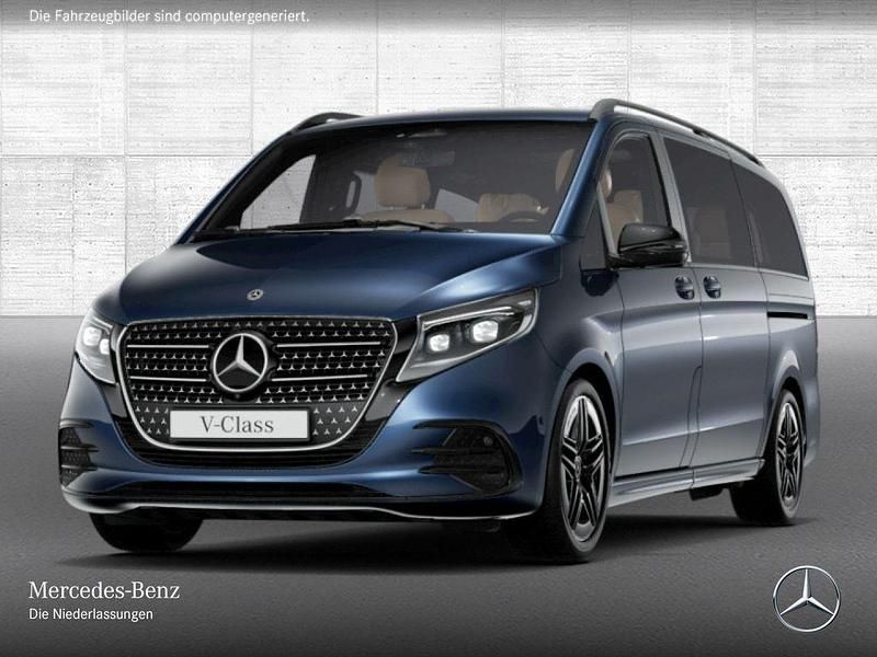 Neu Mercedes V300 Exclusive 237 PS (174 kW) 2025 Blau Van / Kleinbus