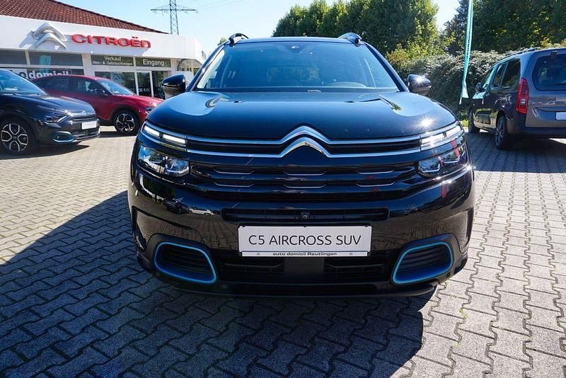 Schwarz Gebraucht 2021 Citroën C5 Aircross Shine SUV | 21.890 € (Fairer Preis) - Bild 1/4