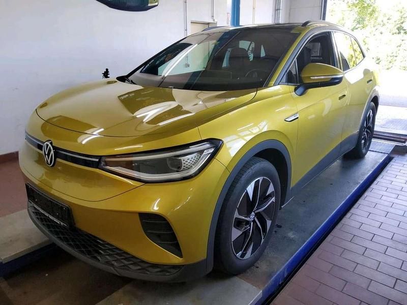 Honey yellow metallic Gebraucht 2021 VW ID.4 Pro Performance SUV | 26.680 € (Fairer Preis) - Bild 1/2
