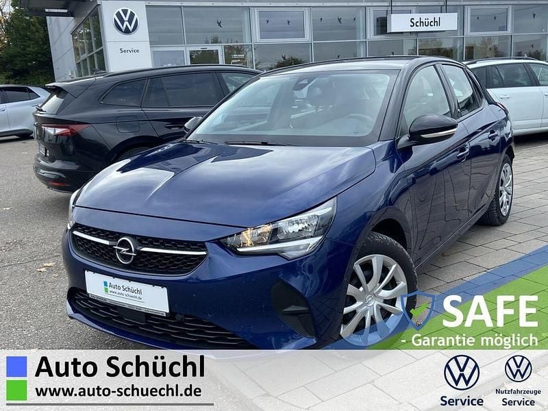 Blau Gebraucht 2021 Opel Corsa-e Edition Kleinwagen | 11.870 € (Superpreis) - Bild 1/4