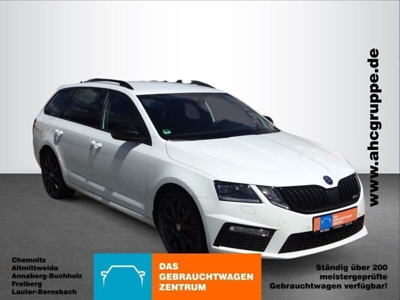 Gebraucht Skoda Octavia RS 184 PS (135 kW) 2018 Laserweiß uni Kombi