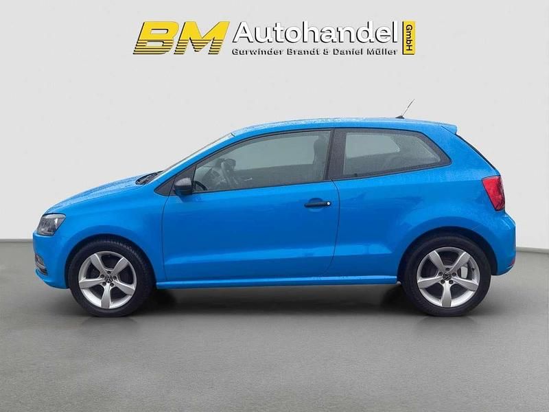 Gebraucht VW Polo Trendline 60 PS (44 kW) 2016 Blau Kleinwagen