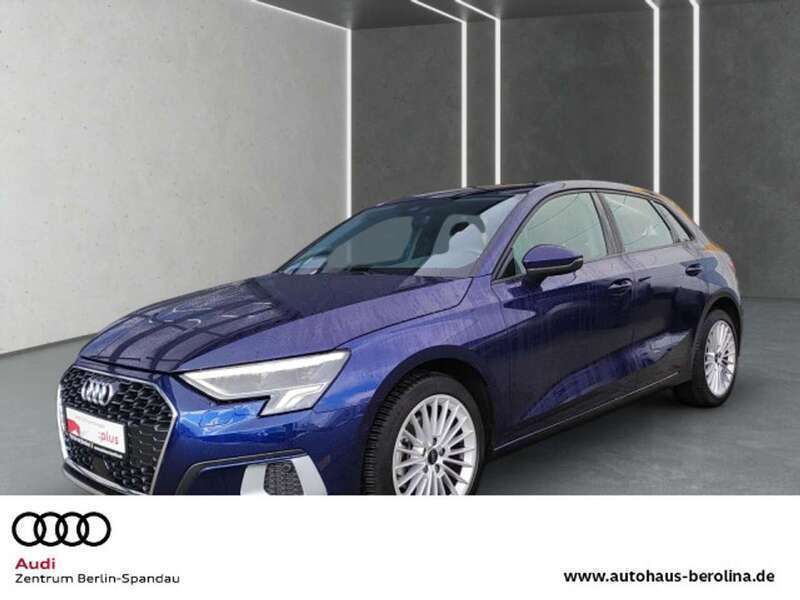 Navarrablau metallic Gebraucht 2024 Audi A3 Advanced Plus Limousine | 26.939 € (Guter Preis) - Bild 1/4