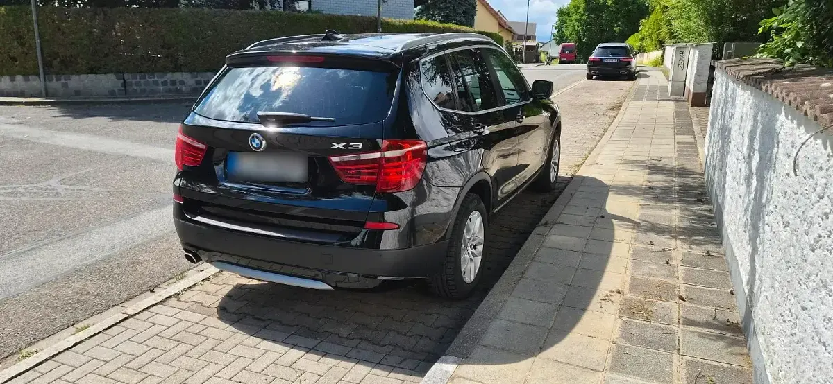 Gebraucht BMW X3 184 PS (135 kW) 2012 Schwarz SUV
