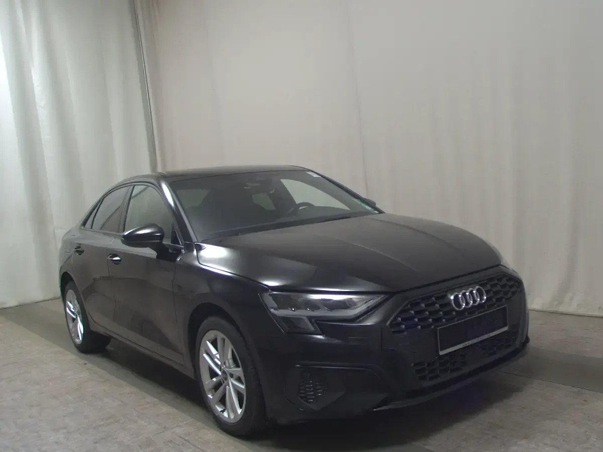Used Audi A3 S-Line 150 HP (110 kW) 2022 Black Sedan
