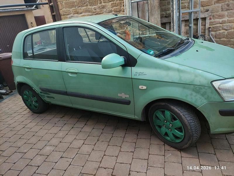 Gebraucht Hyundai Getz GLS 82 PS (60 kW) 2003 Grün Kleinwagen