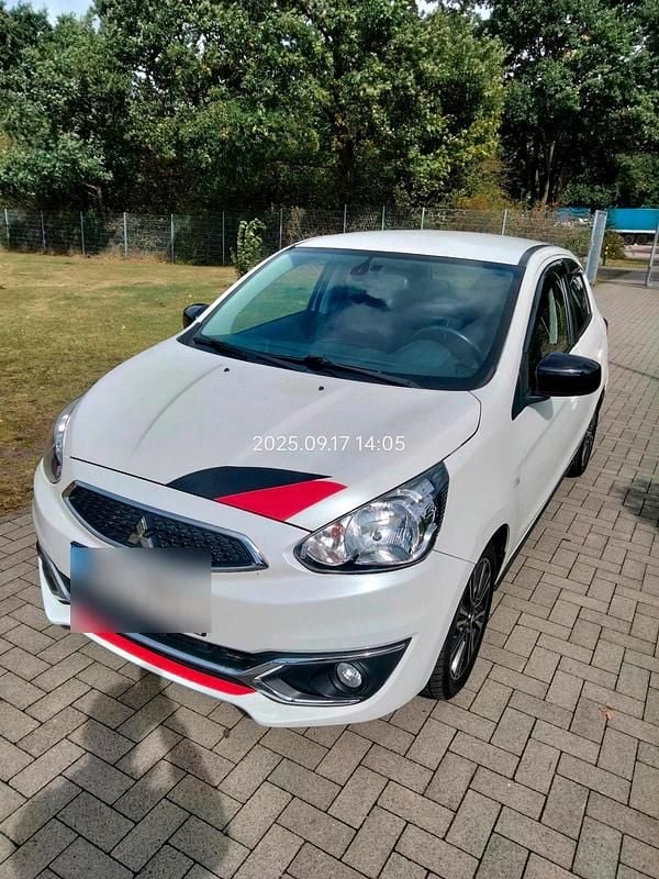 Weiß Gebraucht 2018 Mitsubishi Space Star Kleinwagen | 7.800 € (Etwas zu teuer) - Bild 1/4
