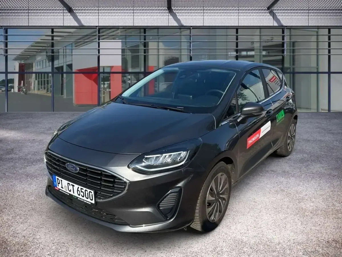 Gebraucht Ford Fiesta Titanium X 101 PS (74 kW) 2022 Magnetic grau grau Kleinwagen