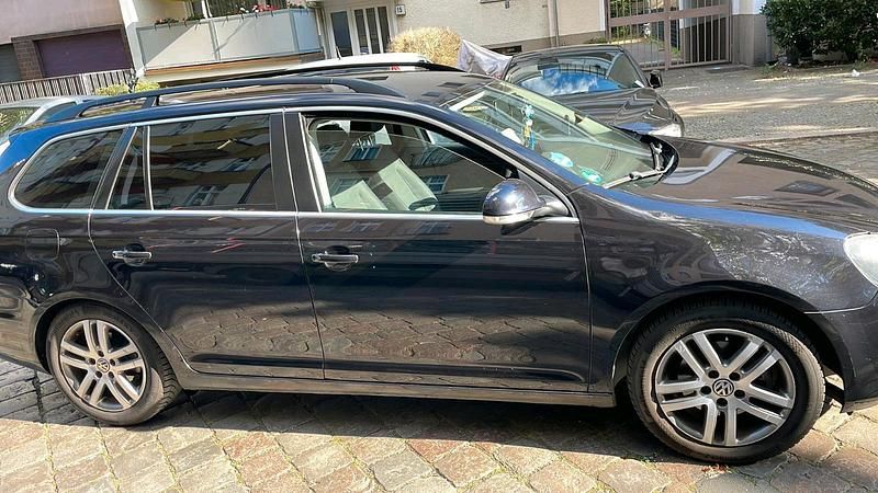 Gebraucht VW Golf V 122 PS (89 kW) 2009 Schwarz Kombi