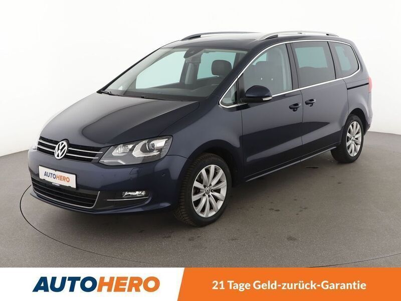 Blau Gebraucht 2015 VW Sharan Highline Van / Kleinbus | 20.050 € (Fairer Preis) - Bild 1/3