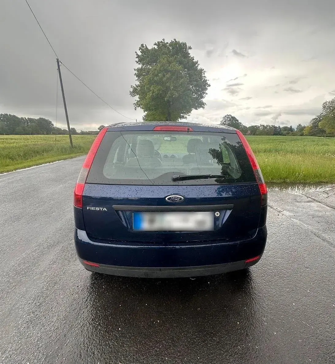 Gebraucht Ford Fiesta 80 PS (58 kW) 2002 Blau Kleinwagen