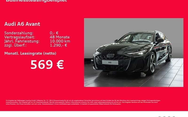 Grün Neu 2025 Audi A6 Ambiente Kombi | 65.427 € (Guter Preis) - Bild 1/4