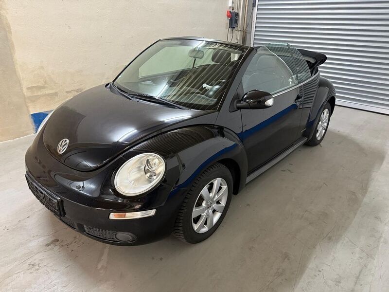 Schwarz Gebraucht 2009 VW Beetle United Cabrio | 7.790 € (Teuer) - Bild 1/4