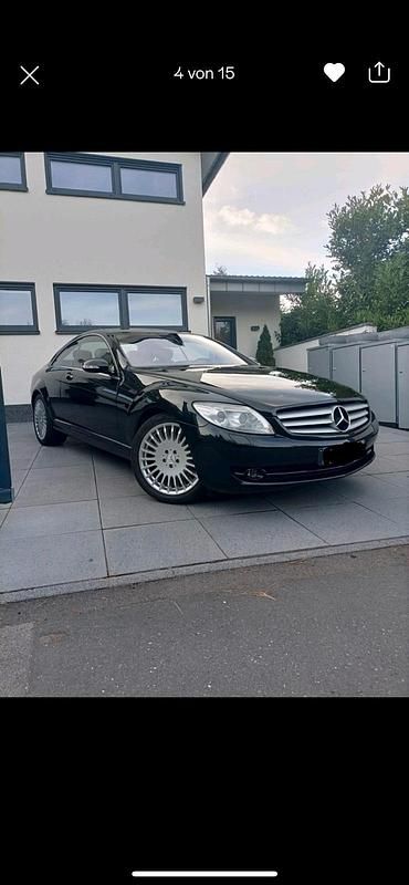 Schwarz Gebraucht 2006 Mercedes CL500 Coupé | 11.500 € (Superpreis) - Bild 1/4