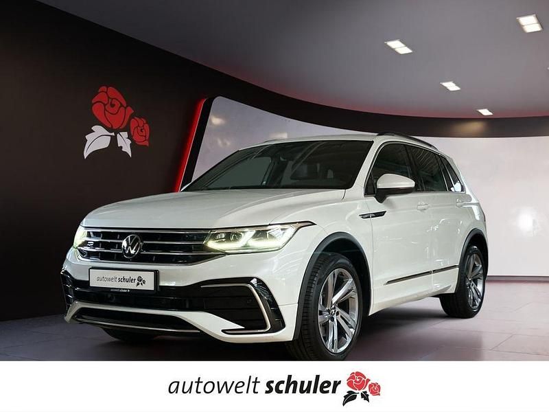 Weiß Gebraucht 2022 VW Tiguan R-line SUV | 32.480 € (Fairer Preis) - Bild 1/4