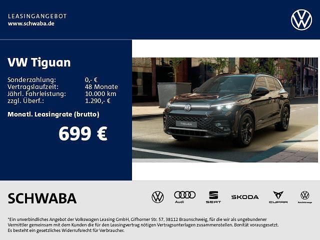 Schwarz Neu 2025 VW Tiguan R-line SUV | 60.990 € (Teuer) - Bild 1/4