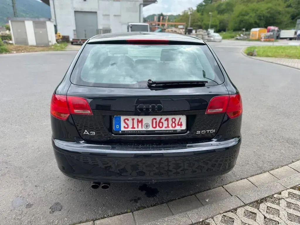 Second-hand Audi A3 S-Line 170 CP (125 kW) 2007 Negru Hatchback