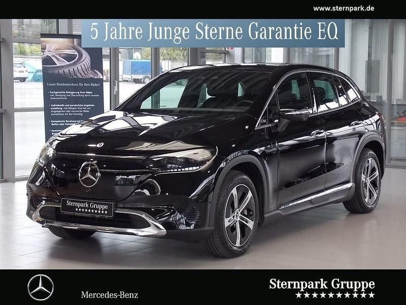 Lack obsidianschwarz Gebraucht 2024 Mercedes EQE500 SUV | 66.780 € (Superpreis) - Bild 1/4