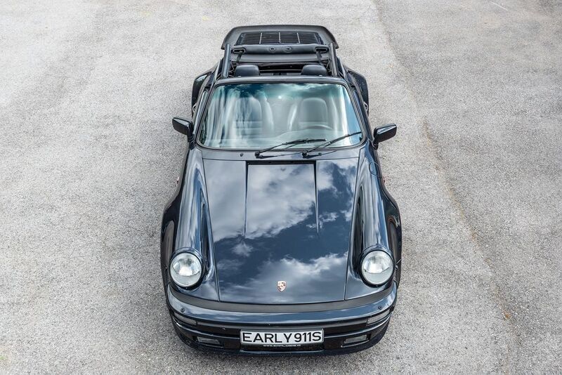 Gebraucht Porsche 930 300 PS (220 kW) 1987 Blau Cabrio