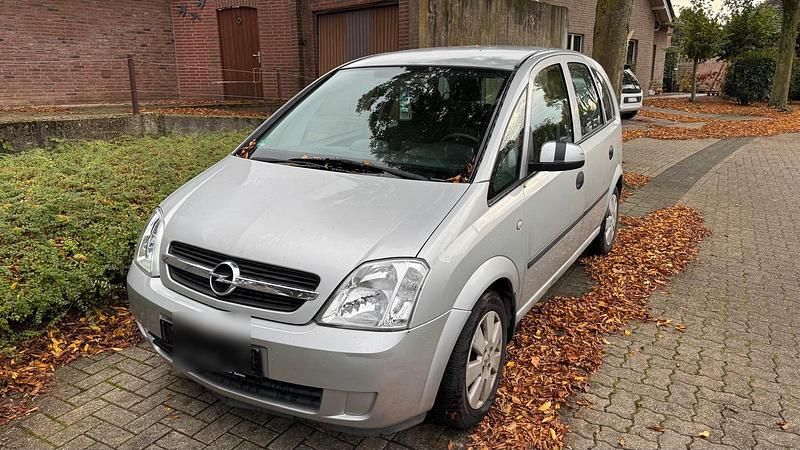 Silber Gebraucht 2003 Opel Meriva Van / Kleinbus | 300 € (Superpreis) - Bild 1/3