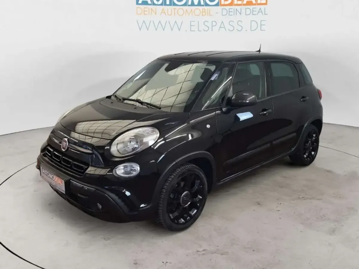 Gebraucht Fiat 500L Cross 95 PS (69 kW) 2020 Cinema schwarz) (schwarz Van / Kleinbus