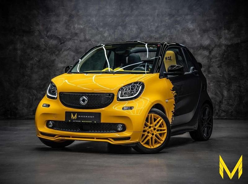 Gebraucht Smart ForTwo Cabrio Brabus 121 PS (88 kW) 2019 Schwarz Cabrio