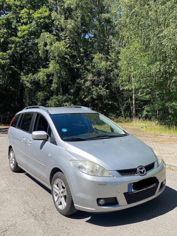 Silber Gebraucht 2006 Mazda 5 Van / Kleinbus | 1.200 € (Superpreis) - Bild 1/4