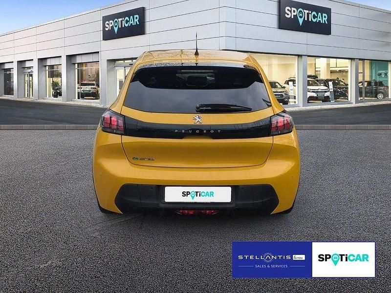 Gebraucht Peugeot e-208 Active 100 kW (136 PS) 2021 Gelb Kleinwagen