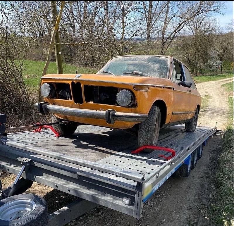 Gebraucht BMW 2002 Basis 100 PS (73 kW) 1971 Orange Limousine