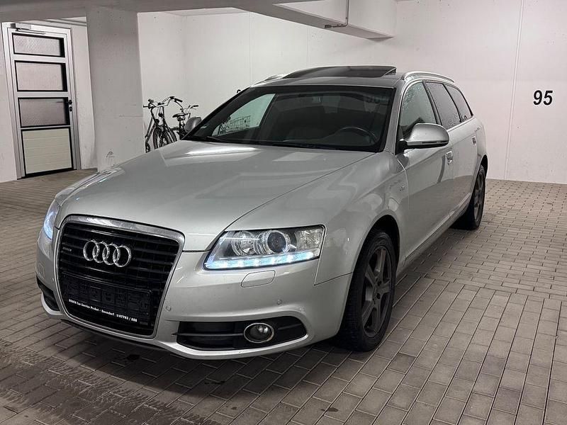 Silber Gebraucht 2009 Audi A6 S-Line Kombi | 5.490 € (Guter Preis) - Bild 1/4