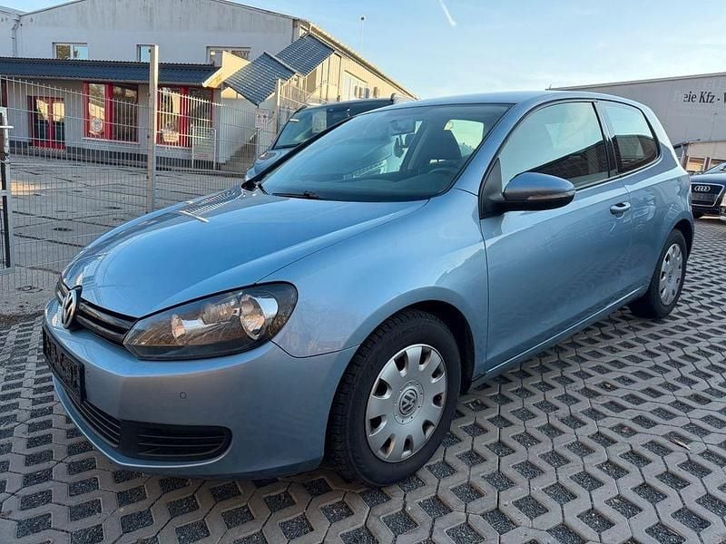 Gebraucht VW Golf VI Trendline 80 PS (58 kW) 2009 Blau Kleinwagen