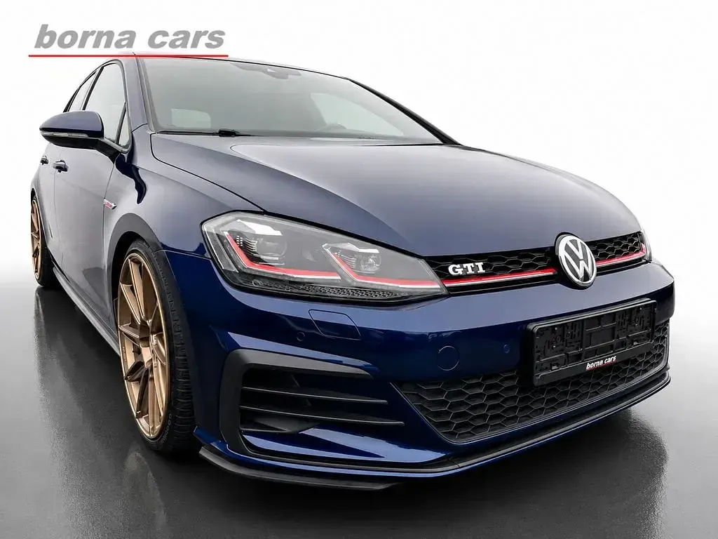 Gebraucht VW Golf VII GTI 230 PS (169 kW) 2018 Atlantic blue Kleinwagen