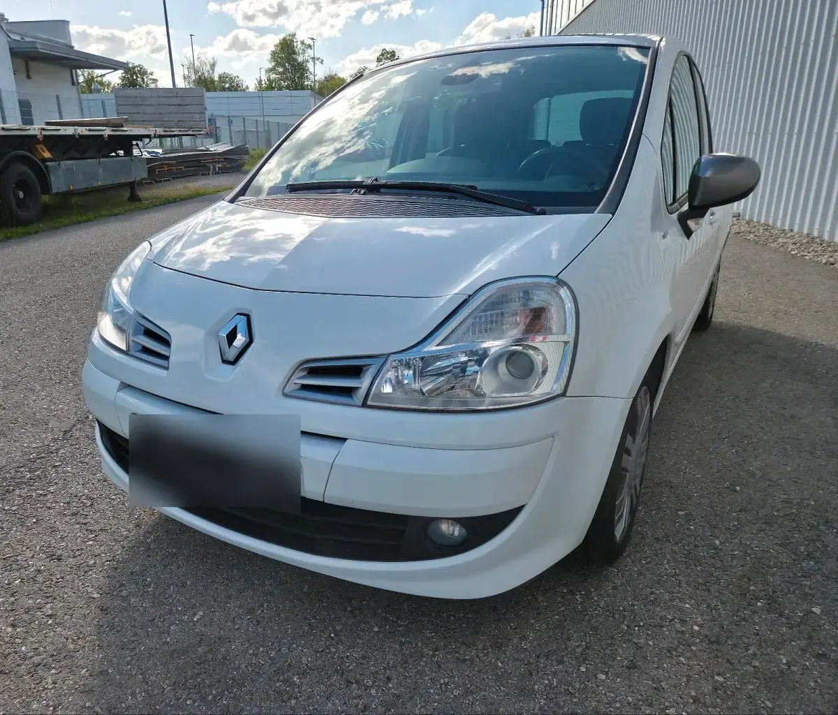 Gebraucht Renault Grand Modus 101 PS (74 kW) 2011 Weiß Van / Kleinbus