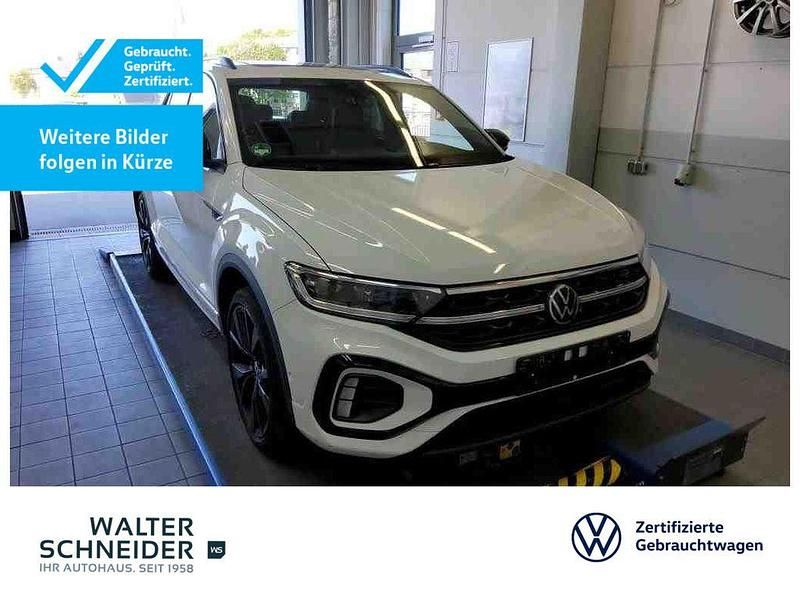 Pure white Gebraucht 2022 VW T-Roc R-line SUV | 27.950 € (Fairer Preis) - Bild 1/3