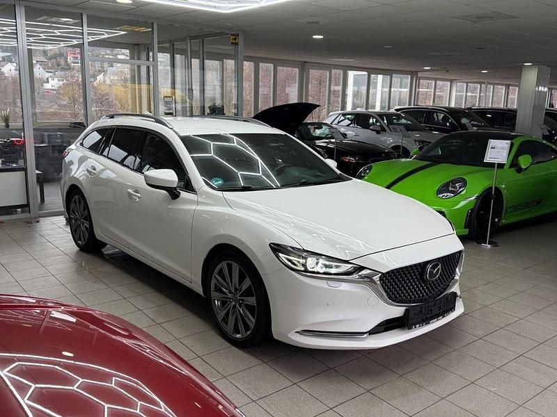 Gebraucht Mazda 6 Sports-Line 184 PS (135 kW) 2019 Weiß Kombi