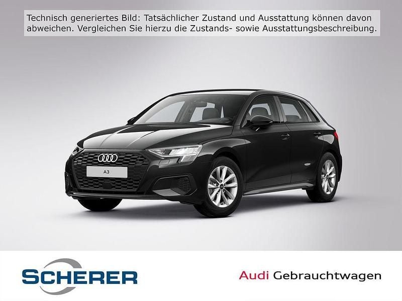 Schwarz Gebraucht 2023 Audi A3 Sportback Limousine | 99.999 € - Bild 1/4