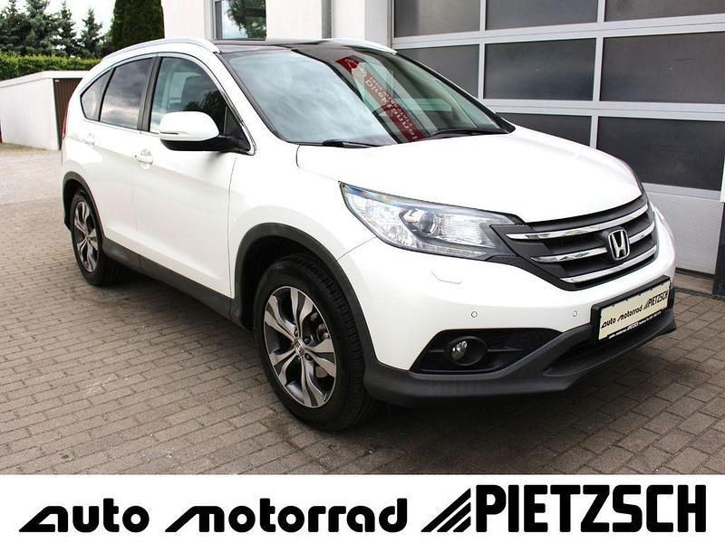 Weiß Gebraucht 2013 Honda CR-V Executive SUV | 14.750 € (Etwas zu teuer) - Bild 1/4