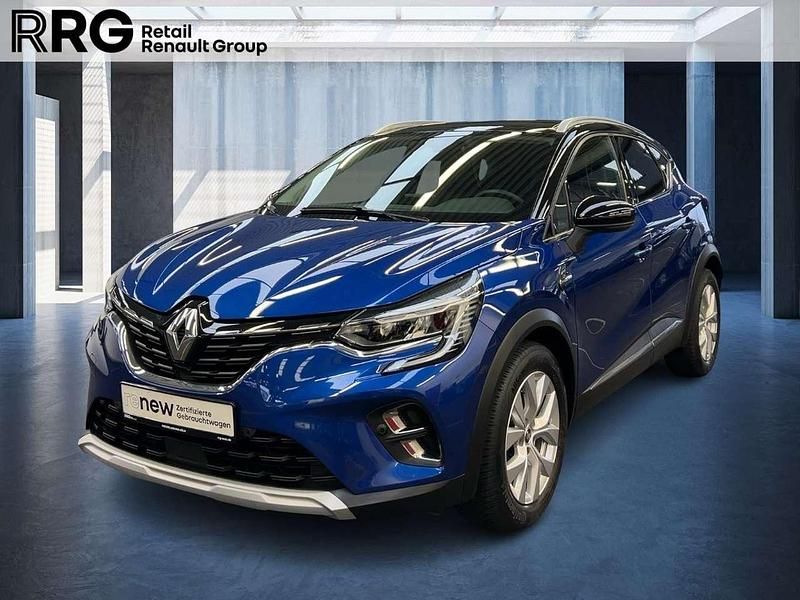 Blue rqh + black gne (blau) Gebraucht 2021 Renault Captur Intens SUV | 16.500 € (Fairer Preis) - Bild 1/3