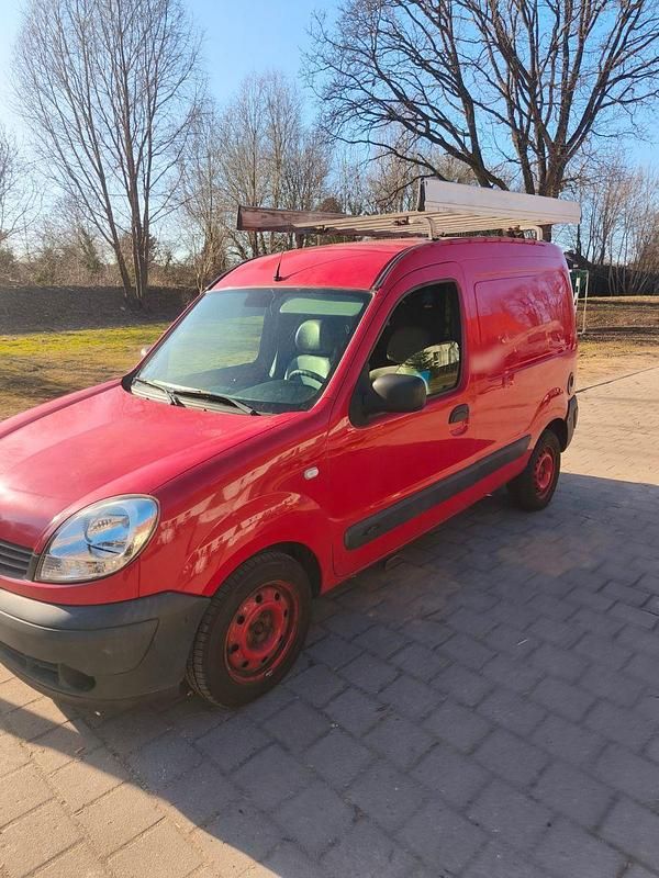 Gebraucht Renault Kangoo 75 PS (55 kW) 2008 Rot Van / Kleinbus