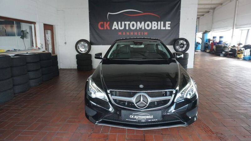 Schwarz Gebraucht 2016 Mercedes E220 Coupé | 17.490 € (Superpreis) - Bild 1/4