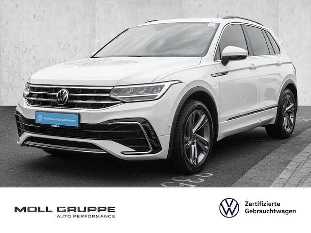 Weiß Gebraucht 2023 VW Tiguan R-line SUV | 33.840 € (Superpreis) - Bild 1/1