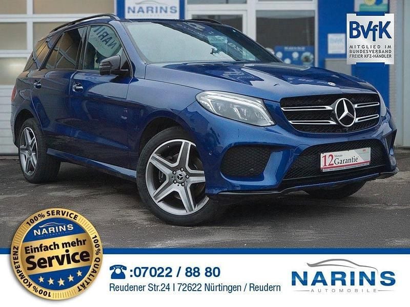 Blau Gebraucht 2019 Mercedes GLE350 SUV | 34.990 € (Fairer Preis) - Bild 1/4