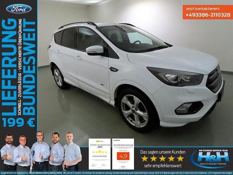 Gebraucht Ford Kuga ST-Line 175 PS (128 kW) 2019 Frostweiß SUV