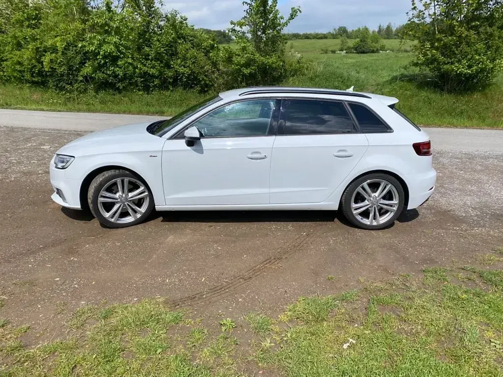 Brugt Audi A3 Design 184 HK (135 kW) 2017 Hvid Sedan