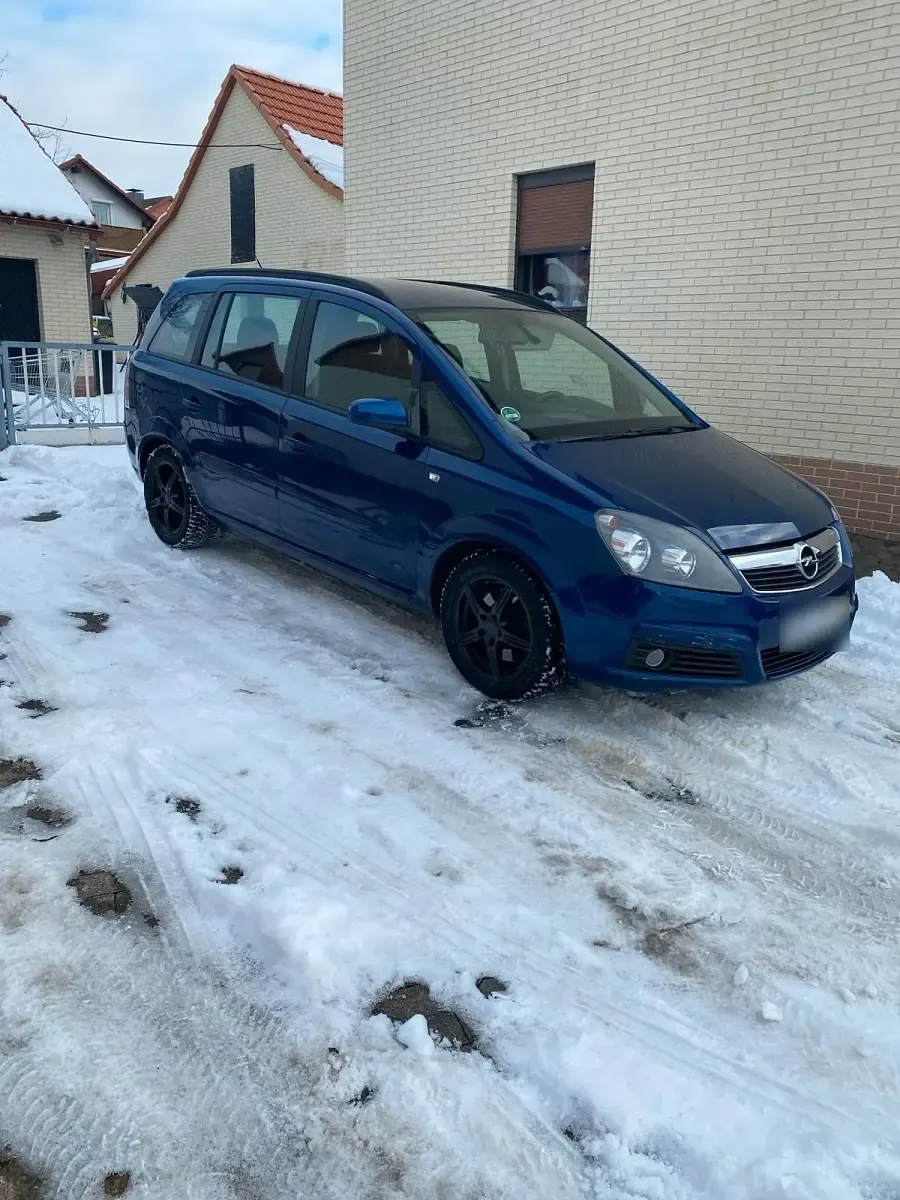 Gebraucht Opel Zafira Sport 150 PS (110 kW) 2005 Blau Van / Kleinbus