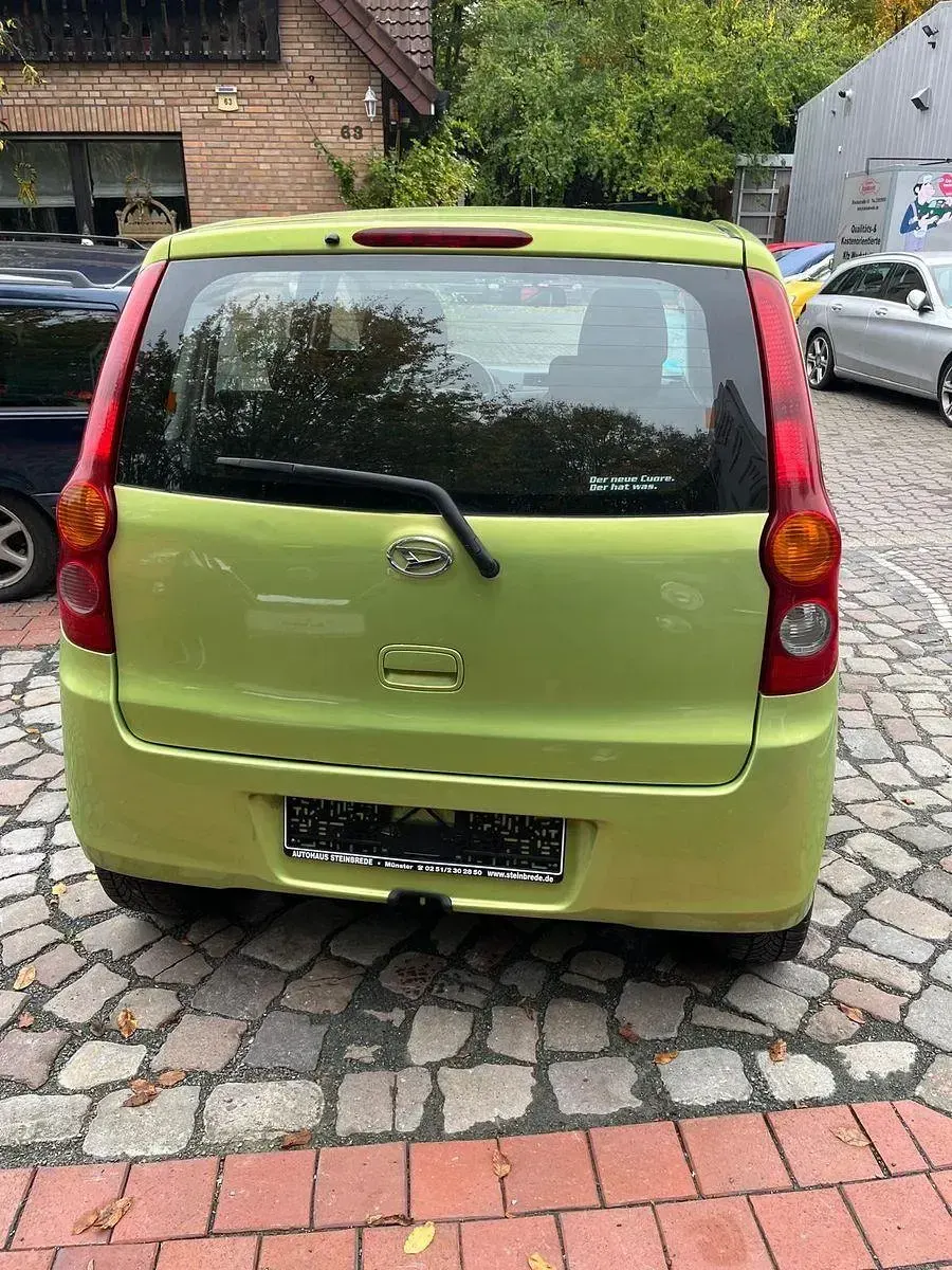 Gebraucht Daihatsu Cuore 69 PS (50 kW) 2008 Grün Kleinwagen