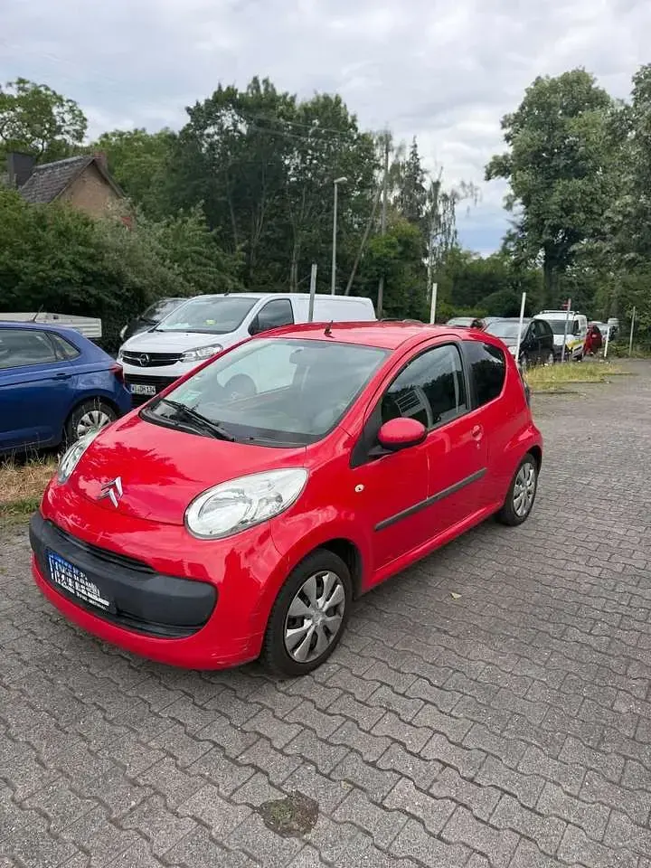 Gebraucht Citroën C1 Exclusive 68 PS (50 kW) 2008 Rot Kleinwagen