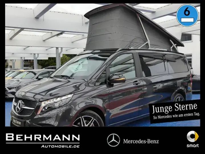 Graphitgrau metallic Gebraucht 2023 Mercedes V300 Marco Polo Van / Kleinbus | 79.890 € (Etwas zu teuer) - Bild 1/4