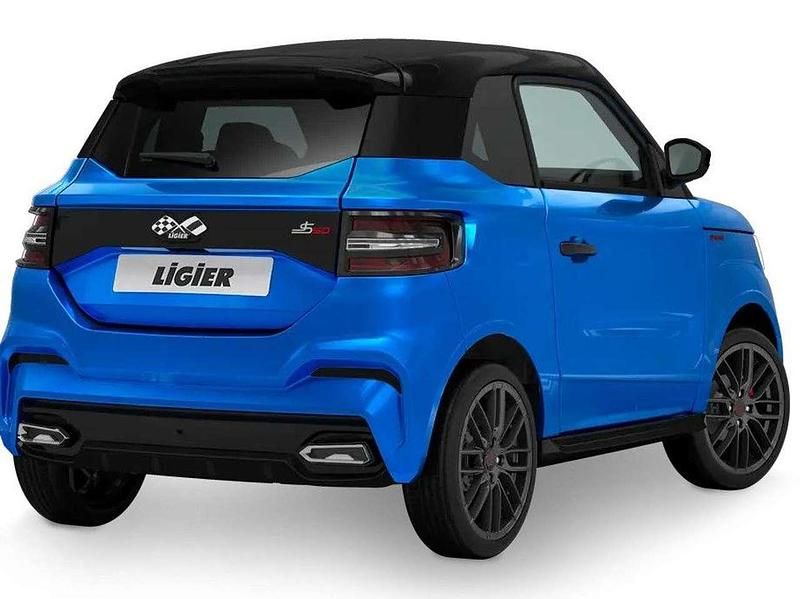 Ny Ligier JS50 2026 Blå Hatchback