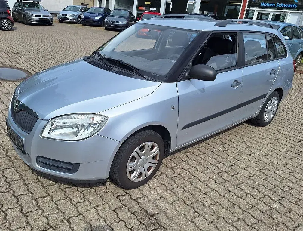 Gebraucht Skoda Fabia 60 PS (44 kW) 2009 Silber Kombi